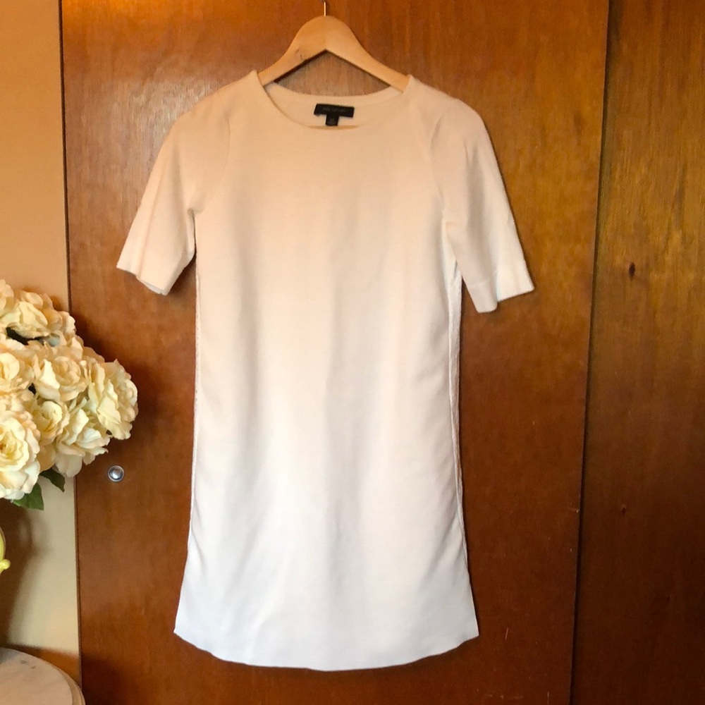 Ann Taylor Lace Back Sweater Dress